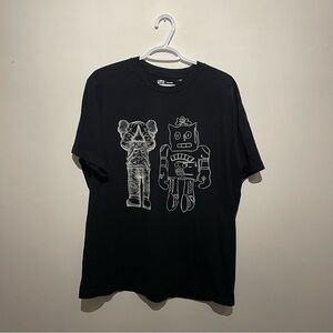Uniqlo Black UT KAWS+WARHOL T-Shirt